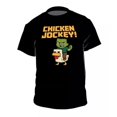 thumbnail image 1 of Chandail de JOCKEY de Poulet Minecraft Film Jack Noir T-Shirt Viral-TG, 1 of 2