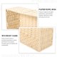 thumbnail image 3 of GOOHOCHY Caja Organizadora Tejida De De Beige Para Guardar Suministros Y Snacks, 3 of 5