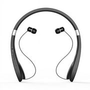 Sports Earphones Wireless Headphones for LG V40 ThinQ - With Microphone Folding Retractable Neckband Headset Earbuds Hi-Fi Sound O1G