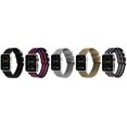 thumbnail image 2 of Aduro Nylon Black and Grey Stripe Buckle Band for Apple Watch Series 1, 2, 3, & 4, 2 of 2