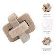 thumbnail image 5 of Modern Marble Sculpture for Home Decor - Living Room Ornament, Room, Bathroom, Office and Shelf Styling with Modern Object - Decorative Statues for Coffee Table Display - 5", Brown, 5 of 10