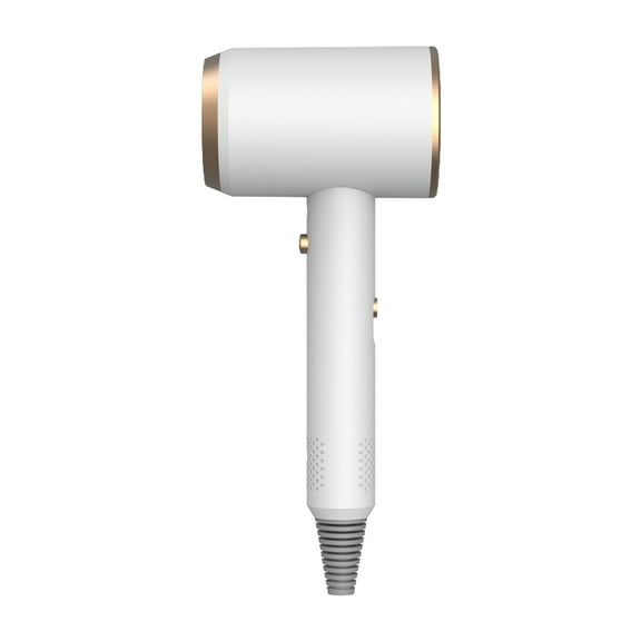 Hair Dryer, Powerful 1250W Fast Drying Low Noise Blow Dryer, Blow Dryers for Men, Portable Lightweight Fast Drying Negative Ion Hairdryer for Home Salon Travel (White)