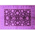 thumbnail image 1 of Ahgly Company Indoor Rectangle Oriental Purple Industrial Area Rugs, 5' x 8', 1 of 4