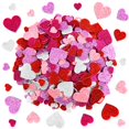 thumbnail image 1 of Stickers de corazones Fancy Land 500 piezas de espuma con glitter autoadhesivos, 1 of 7
