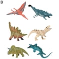 thumbnail image 2 of Neinkie 6Pcs/Set Animal Model Barreled Meticulous Workmanship ABS Pterosaur Animal Model Ornament for Desktop Decoration, 2 of 9