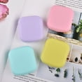 thumbnail image 2 of Simple Small Portable Candy-colored Case Built-in Tweezers Suction Stick Frosted Surface es Companion Care Box, 2 of 8