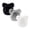 Style#05, variant on 3PCS Newborn Baby Girls Hats Hospital Hat Baby Cotton Beanie Infant Big Bow Hats for 0-6 Months