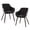 Black, variant on Plastic Chair Dining Room Chair Tub Armchair Stacking Chair for School Conference Activities,Student Desk Chair Ergonomic Backrest Modern Patio Chair for Party