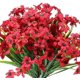 thumbnail image 1 of Xiao Hua 12 ramos de flores artificiales para exteriores, anti-UV, resistentes a la decoloración, para decoración de marcos de ventanas, porches y jardines (rojo), 1 of 5