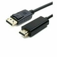 thumbnail image 2 of Display Port DP to HDMI Cable Adapter Converter Audio Video PC HDTV 1080P 60Hz (15FT) (15FT), 2 of 2