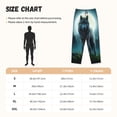thumbnail image 5 of Fotbe Wolf Women's Pajama Pants,Sleepwear Pants,Pj Bottoms Drawstring And Pockets-Small, 5 of 7