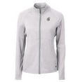 thumbnail image 2 of Women's Cutter & Buck Heather Gray New Orleans Saints Adapt Eco Knit Heather Full-Zip Jacket, 2 of 3
