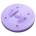 thumbnail image 3 of Accesorios de equipos de disco de cintura Twisting Placa Twist portátil Twist Balance Balance para ejercicio aeróbico de gimnasio en casa Púrpura, 3 of 8