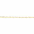 thumbnail image 3 of 14K Yellow Gold 1.50mm D/C Rope With Lobster Clasp Chain (24 X 1.5) Made In Peru 012l-24, 3 of 5