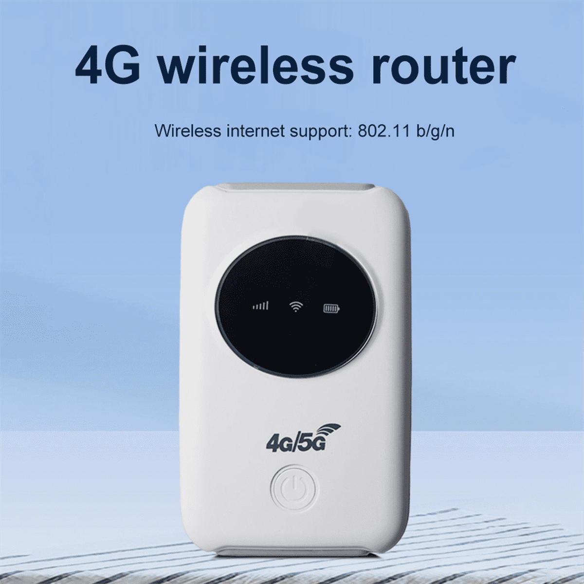 H808+ Mobile WiFi Router 4G Lte 150Mbps Portable Pocket Modem Mini Router with SIM Card Slot Hotspot for Outdoor Travel