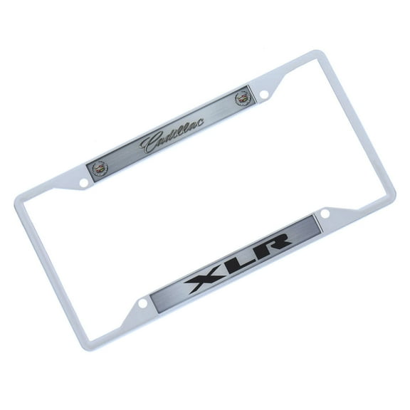 Cadillac XLR License Plate Frame (Black)