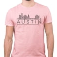 thumbnail image 2 of Skyline Austin Texas Shirt Unisex 3X-Large Pink, 2 of 5