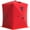 Red, variant on Studyset Pop-Up Ice Fishing Shelter for 3-4 Persons, Windproof & Heat-Trapping Design Warm Pop-Up Winter Tent with Insulated Oxford Fabric, Portable Hub Includes 6 Anchors, Ropes & Carry Bag