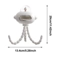 thumbnail image 3 of BotaniNest Small Stroller Bladeless Fan Portable Desktop Fan USB Rechargeable Handheld Fan Silent Cute Personal On Fan With 3 Speeds & Night Light For Baby Student Dormitory, 3 of 7