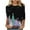 001* Multicolor, variant on bnaln Christmas T Shirts for Women Merry Christmas Shirts Trendy Crewneck 3/4 Sleeve Tops Casual Xmas Tree Graphic Pullover Funny Xmas Party Tees Fall Jumper Winter Holiday Blouse