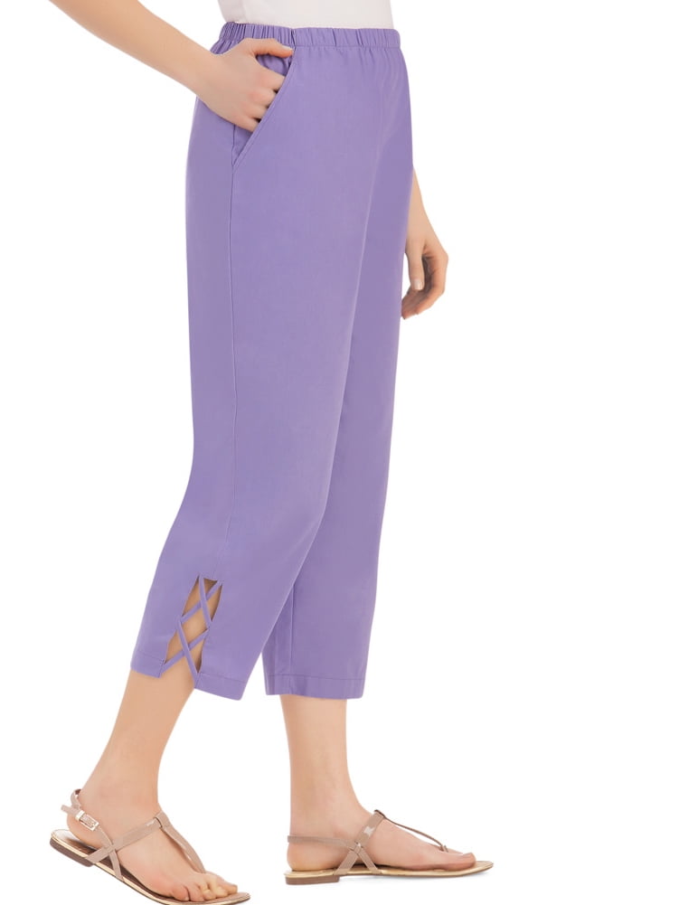 Lilac capri pants Clearance