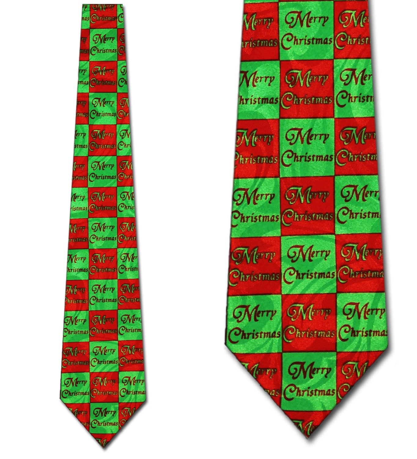 Merry Christmas Icons Necktie Mens Tie