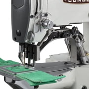 Consew CM-1900HS-XL Fully Automatic Direct-Drive Computer-Controlled Bartacking Machine, Extra-Large 50mm x 60mm Sewing Area, Includes KD Table & Stand