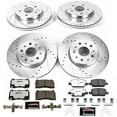 thumbnail image 3 of PowerStop Front and Rear Z26 Street Warrior Carbon-Fiber Ceramic Brake Pad and Drilled and Slotted Rotor Kit Fits: CADILLAC Select Models K7908-26, 3 of 9