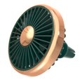 thumbnail image 1 of Ventilador de ventilación para automóvil con 3 velocidades y alimentación por USB con luz LED para vehículos SUV y camiones, dorado, 1 of 5