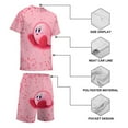 thumbnail image 3 of Boys Kirby Short Sleeve Mesh T-Shirt And Shorts Outfit Set Summer Clothes Set for Kids, 3 of 7