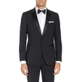thumbnail image 2 of Adam Baker Mens Slim Fit Two-Piece Notch Lapel Tuxedo Suit, 2 of 3