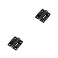 thumbnail image 1 of Transemion 1/2/3/5 Position Control Hinge Replacement Plastic Torques Hinges Lock Security Furniture Window Cabinet Free-Stop Damping Black 2PCS, 1 of 6