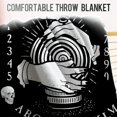 thumbnail image 3 of Ouija Board Vintage Blanket Gifts for Women Girls Boys, Skullhead Decoration for Home Bedroom Living Room Dorm Halloween, Soft Comfortable Lightweight Throw Blankets Black Twin 60"x80", 3 of 5