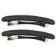 thumbnail image 2 of Pasadores de pelo de acetato Colcomx para MUJERES de moda 2 piezas negro, 2 of 3