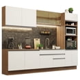 thumbnail image 1 of Cocina Integral 310cm Glamy Madesa 01 Marrón/Blanco, 1 of 5