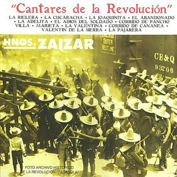 Los Hermanos Zaizar - Cantares de la Revolucion - Music & Performance - CD