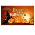 thumbnail image 3 of Wovilon Halloween Tree Halloween Decoration Banner Party Background Halloween Background, 3 of 4
