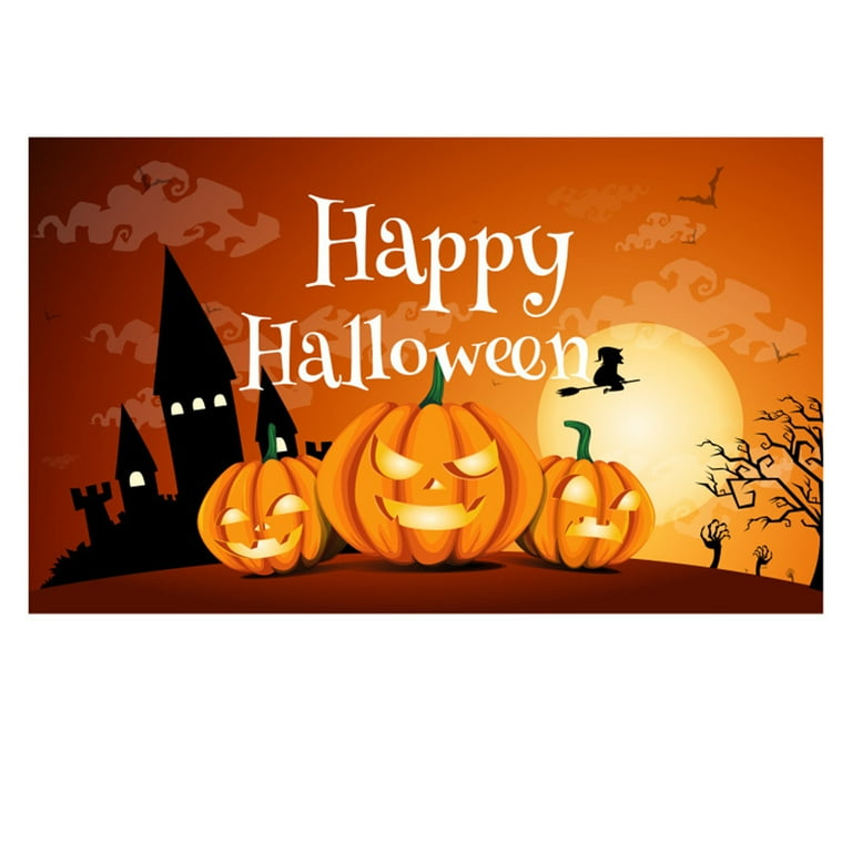 hoksml Halloween Decorations Halloween Decoration Banner Party ...