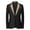 Gold%GC100, variant on Mens Blazer Casual Suit Jacket for Men Patchwork Plaid One Button Elegant Slim Fit Dress Jacket for Performance,Prom,Wedding