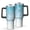 Black, variant on 40oz Tumbler with Handle and Straw, Vacuum Insulated Stainless Steel Travel Mug, Fits Car Cup Holder, Ice Crystal Print