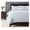 Pearl Blue, variant on Premium Solid Duvet Cover Set - Duvet Cover (90” x 90”) & 2 Pillow Shams (20” x 26”) - 3-Piece Set - Peach, Queen Size