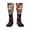 1 Black, variant on Red Panda Autumn Branches Knee Socks, High Socks Long Stretchy Sock Women Knee High Stocking, Long Socks for Women