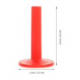 thumbnail image 2 of OULII 12 Pcs Manchons de Support Cymbale Plastique Rouge pour Réduire la Friction et l'Usure, 2 of 4
