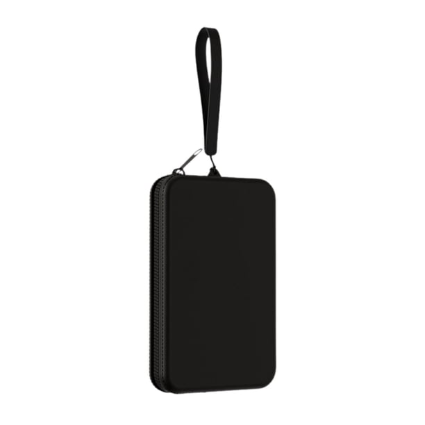 Bolsa de maquillaje de silicona Porta brochas de maquillaje de silicona Bolsa de viaje de silicona para artículos de tocador negro