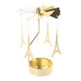 thumbnail image 3 of Spinning Rotary Carousel Tea Light Candle Holder Stand Light Gift Wedding Decor, 3 of 17
