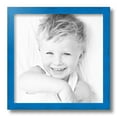 thumbnail image 2 of ArtToFrames 13" x 13" Bright Blue Picture Frame, 13x13 inch Blue Wood Poster Frame (WOM-4751), 2 of 8