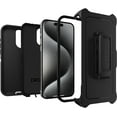 thumbnail image 5 of OtterBox iPhone 15 Pro Max Only - Defender Series Case - Black - Screenless - Rugged & Durable - with Port Protection - Holster Clip includes - Non-Retail Packaging, 5 of 6