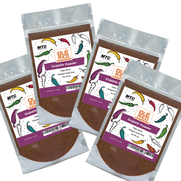 Chipotle Chile Powder 4 Pack by Ole Rico