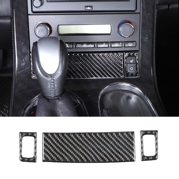 2005-2007 for Chevrolet Corvette C6 Carbon Fiber for SEAT Heating Button Cover Trim-