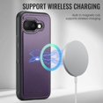 thumbnail image 4 of Decase for Google Pixel 9A Case (6.3") 2025, PU Leather Magnetic Phone Case with Removable Magnetic Wallet Purse, Compatible with Mag Safe, Lightweight Protective Slim Thin Cover,Purple, 4 of 12